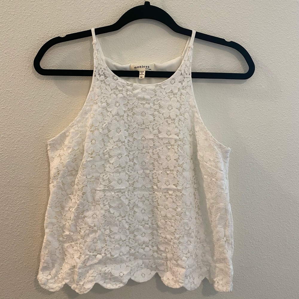 White Lace Top